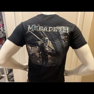 Megadeth Dystopia Metal Graphic Concert Tour T-Shirt S BEST DEAL!